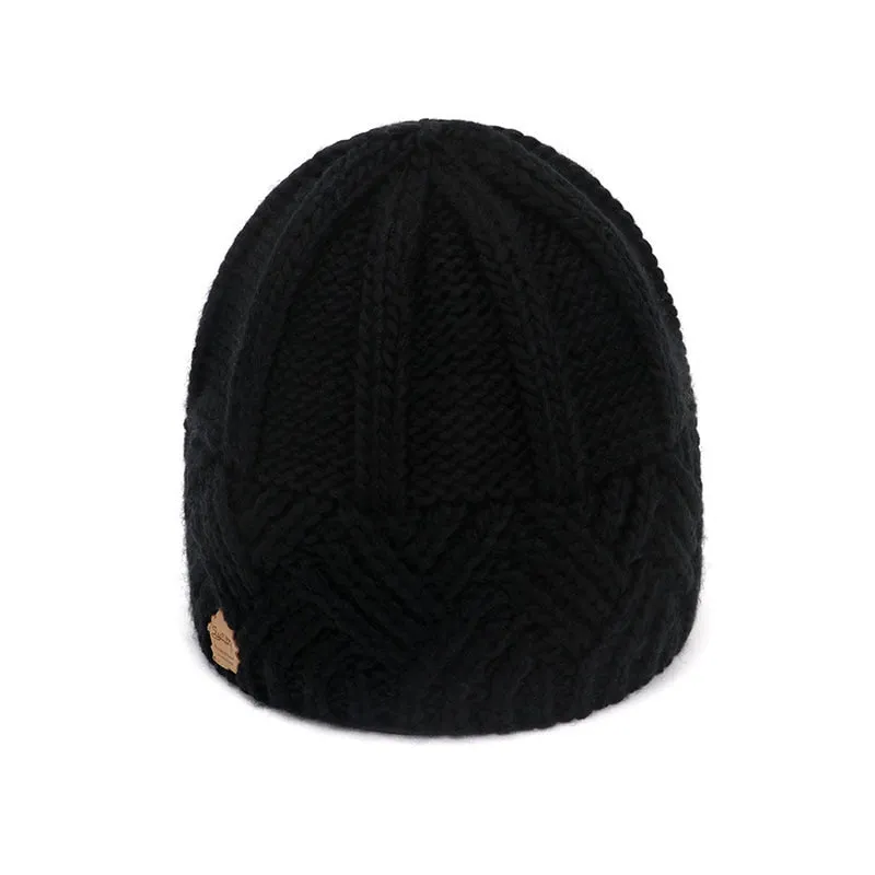 Autumn Winter Women Hat Wool Knitted Beanie Girl Hats