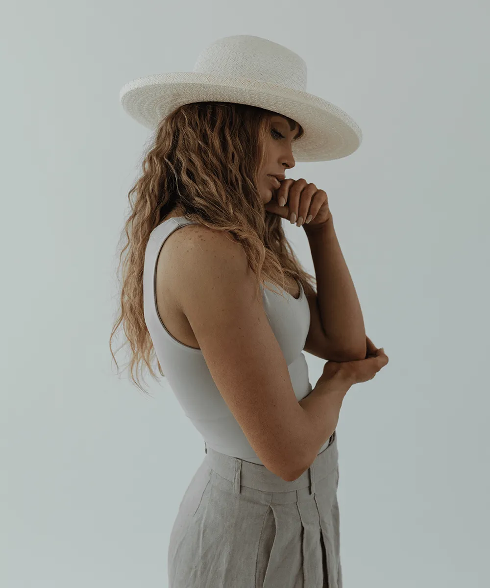 Cara Loren Pencil Brim Straw
