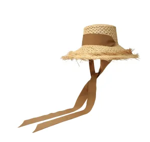 Frayed Lamp Shaped Hat