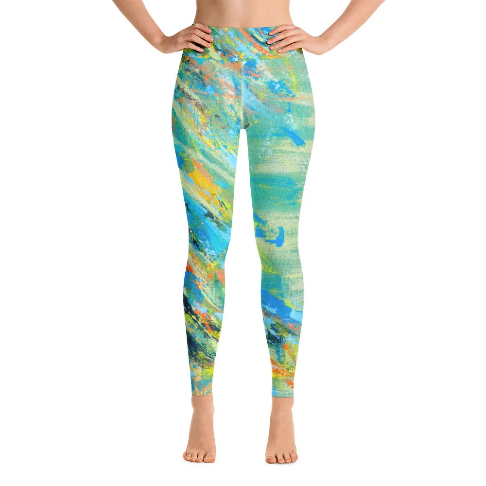 Leggings - Stormy Seas