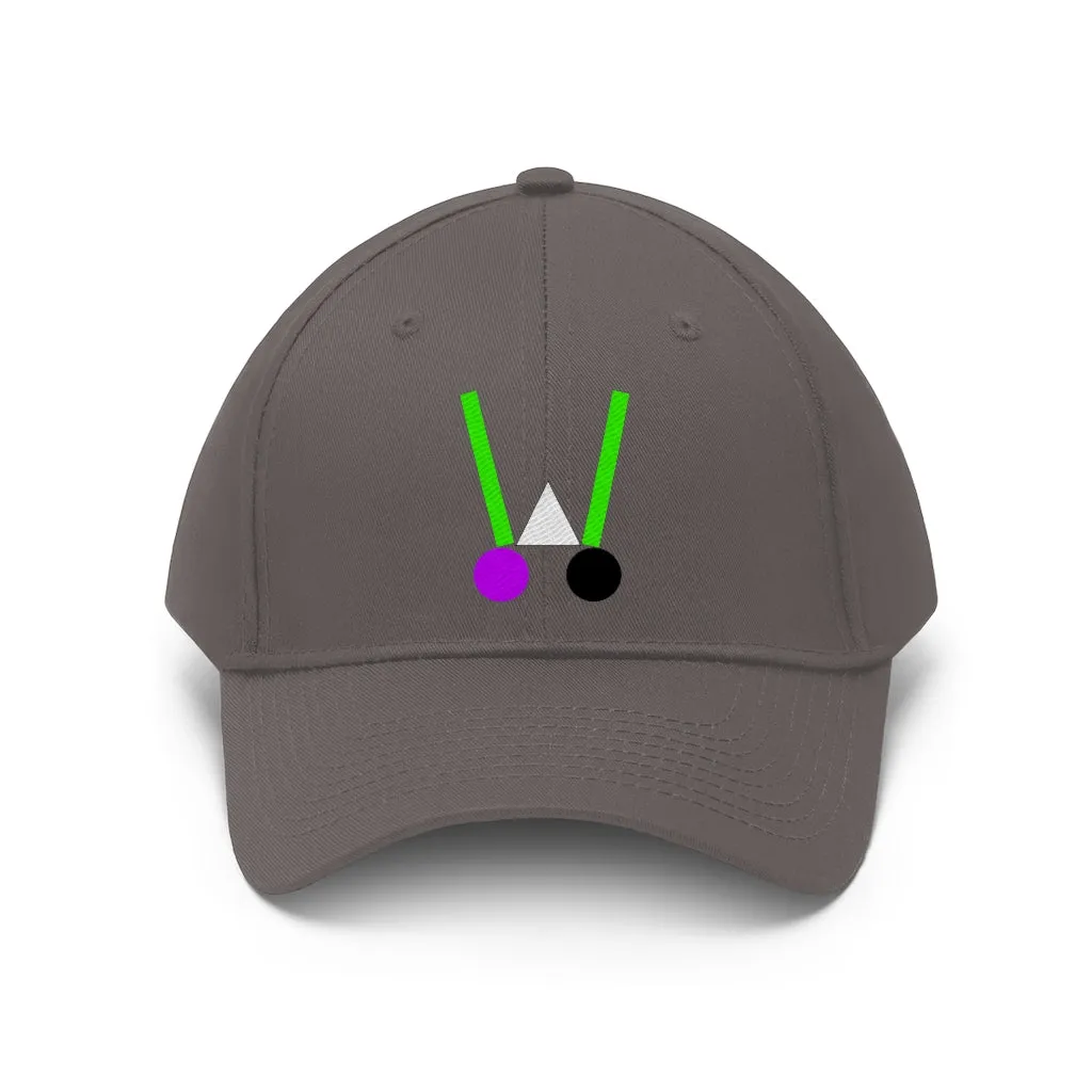 "W" Initial Adult Cap